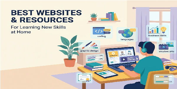 Best Websites and Resources for Learning New Skills at Home