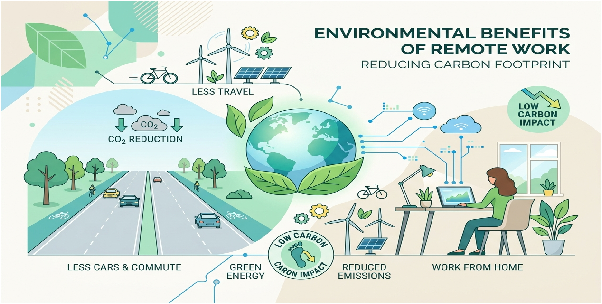 Environmental Benefits of Remote Work and Its Impact on Reducing Carbon Footprint